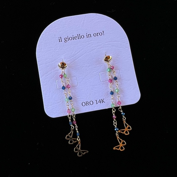 14K Solid Gold Earrings